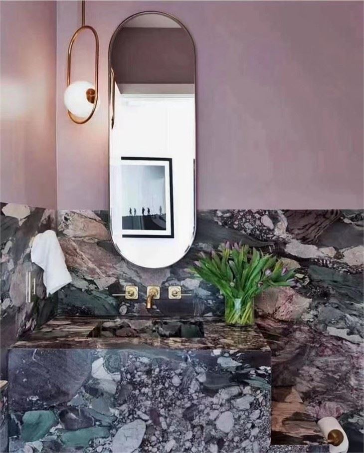 Opera D'Arte Marble Kitchen Island