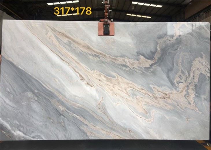 Palissandro Bluette polished marble