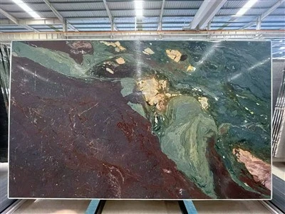 कंबोडिया फोर सीजन ग्रीन मार्बल स्लैब